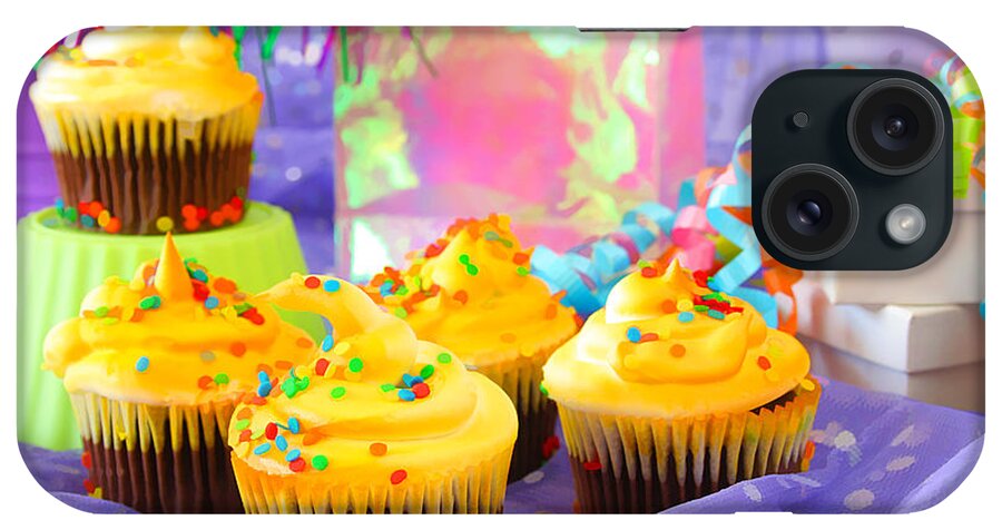 Cupcakes iPhone Case featuring the photograph It's A Party by Darren Fisher