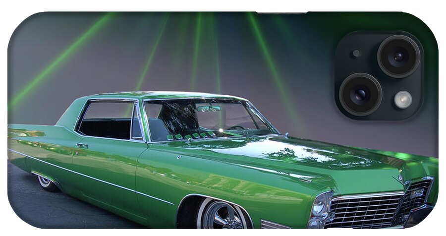 Cadillac iPhone Case featuring the photograph Kelly Caddy by Bill Dutting
