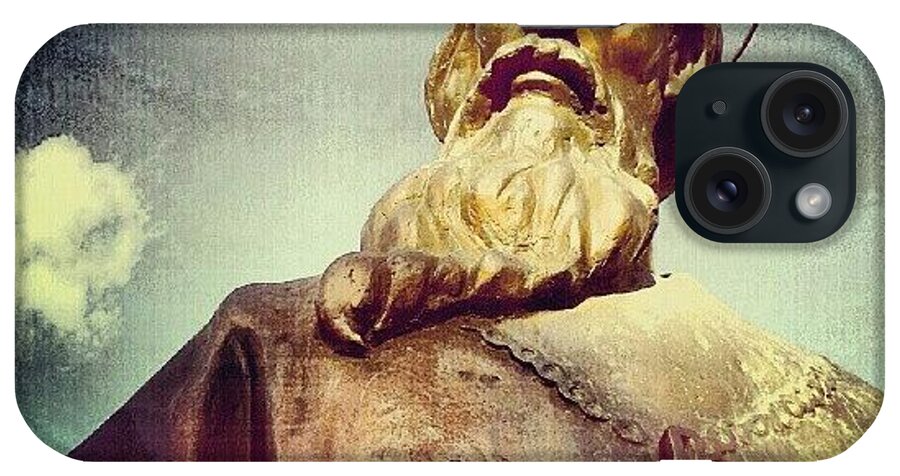 Igersukraine iPhone Case featuring the photograph #kiev #kyiv #ukrain #statue #saint by Brooke Mackay