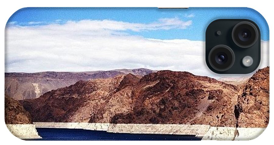 Lasvegas iPhone Case featuring the photograph #lasvegas | Hoover Dam by Lori Walter