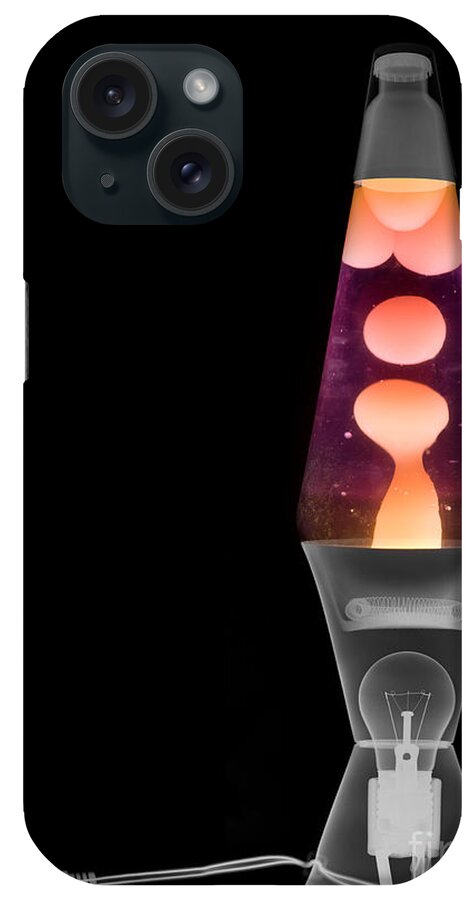 X-ray iPhone Case featuring the photograph Lava Lamp X-ray by Ted Kinsman