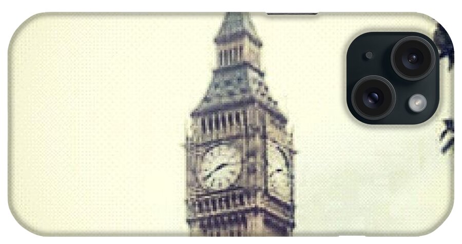 England iPhone Case featuring the photograph #london #bigben #england #uk #jamppa by James Roberts