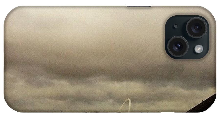 Beautiful iPhone Case featuring the photograph #london #wembley #skyline #sky #skyporn by Ben Lowe