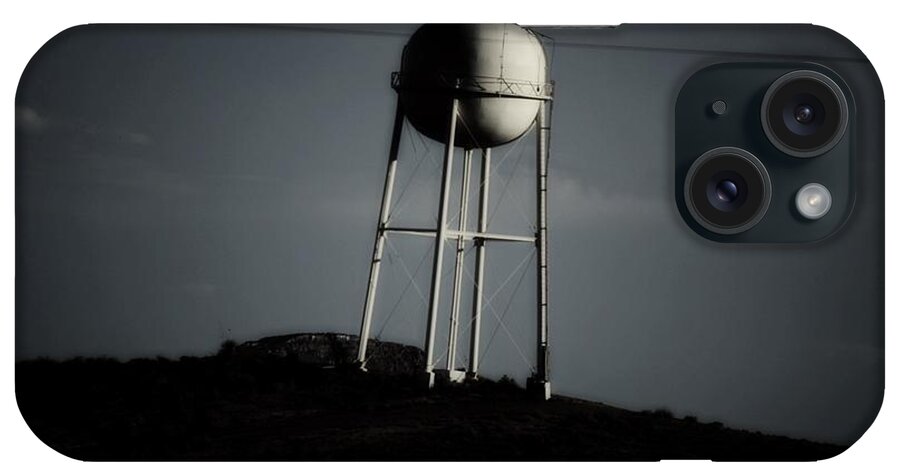 Water Tower iPhone Case featuring the photograph Lopsided Tower by Jessica S
