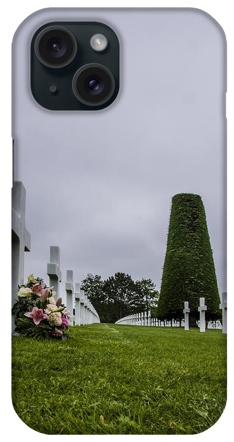 Normandy iPhone Case featuring the photograph Lost Lives by Marta Cavazos-Hernandez
