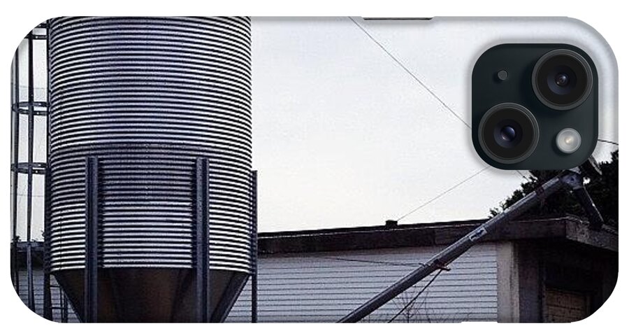 Phonography iPhone Case featuring the photograph #milk #metal #amazing #farm by Danielle McNeil
