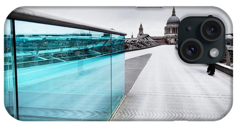 London iPhone Case featuring the photograph Millenium Commuter by Martin Williams