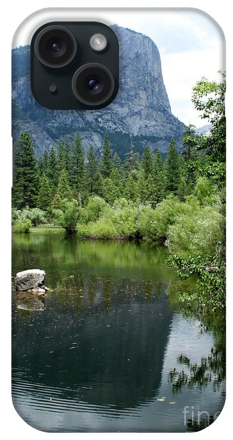 Yosemite iPhone Case featuring the photograph Mirror Lake by Henrik Lehnerer