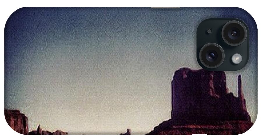 Instagrammingoldpix iPhone Case featuring the photograph Monument Valley by Amy Goodman