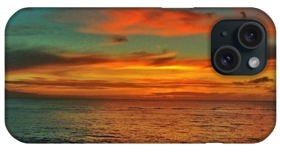 Beautiful iPhone Case featuring the photograph Morning Sunshine Have A Wonderful by Yzza Sebastian