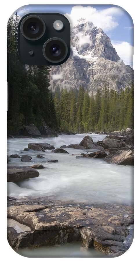Mp iPhone Case featuring the photograph Mount Stephen And Yoho River, Yoho by Matthias Breiter