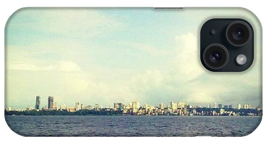 Sea iPhone Case featuring the photograph Mumbai Skyline by Parth Patel