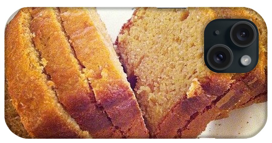 Yum iPhone Case featuring the photograph Mum's #homemade #banana #bread #yum by TC Li