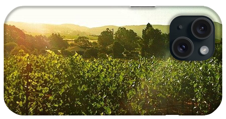 Beautiful iPhone Case featuring the photograph My Backyard In #napa. #skysnappers by Jackie W