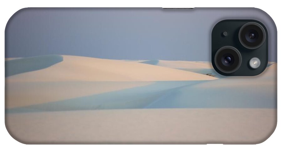 Wall Art iPhone Case featuring the photograph White Sands by Marlo Horne