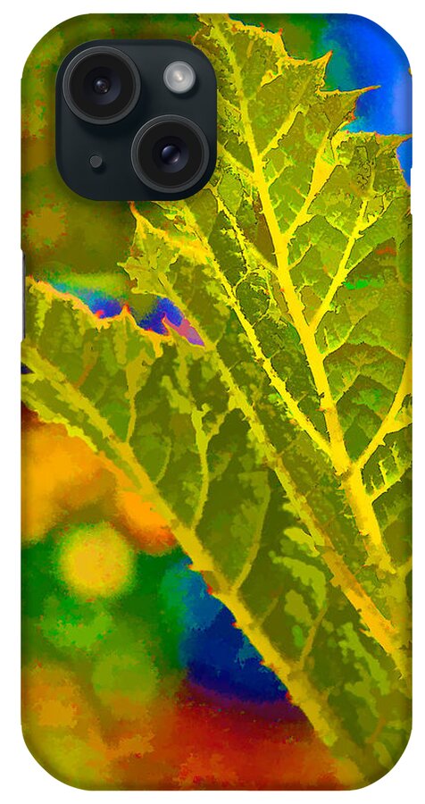 Plant iPhone Case featuring the photograph New Life by Ken Stanback