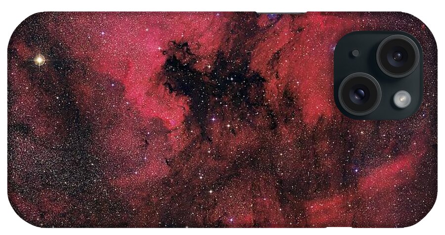 North America iPhone Case featuring the photograph North America Nebula by Mpia-hd, Birkle, Slawik