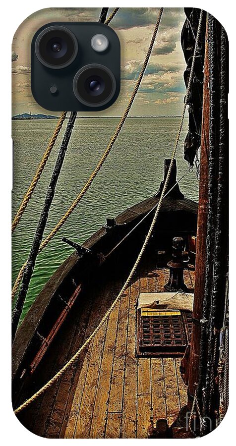 Pirates iPhone Case featuring the photograph Notorious the Pirate Ship 6 by Blair Stuart