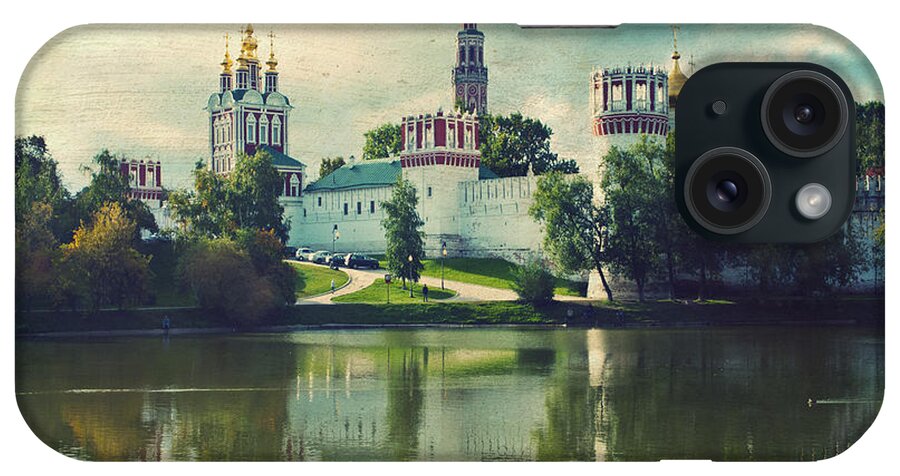 Novodevichy Convent iPhone Case featuring the photograph NOVODEVICHY CONVENT. Moscow Russia by Juli Scalzi