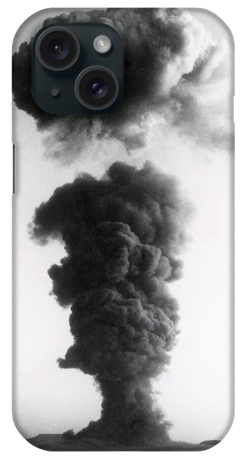 History iPhone Case featuring the photograph Nuclear Test Site by Omikron
