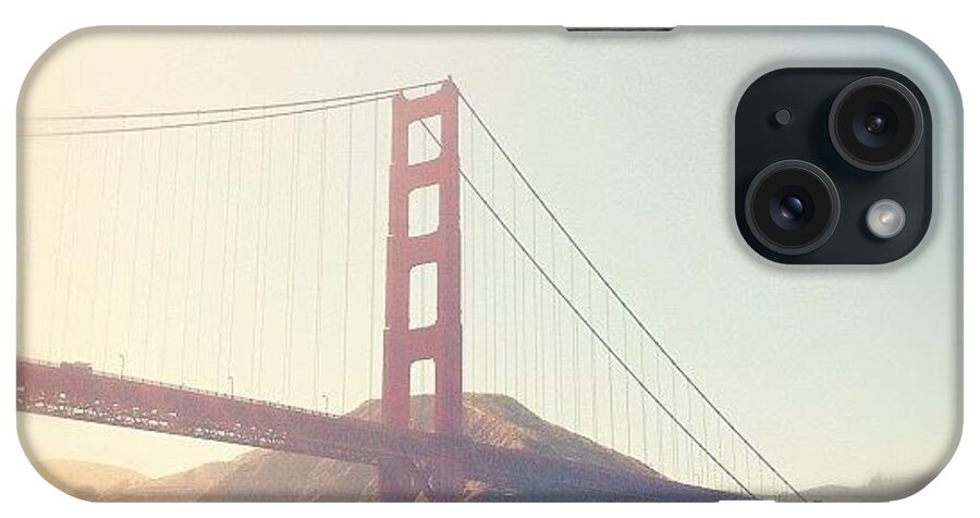 Bridge iPhone Case featuring the photograph Obligatory by Rachel Boyer 