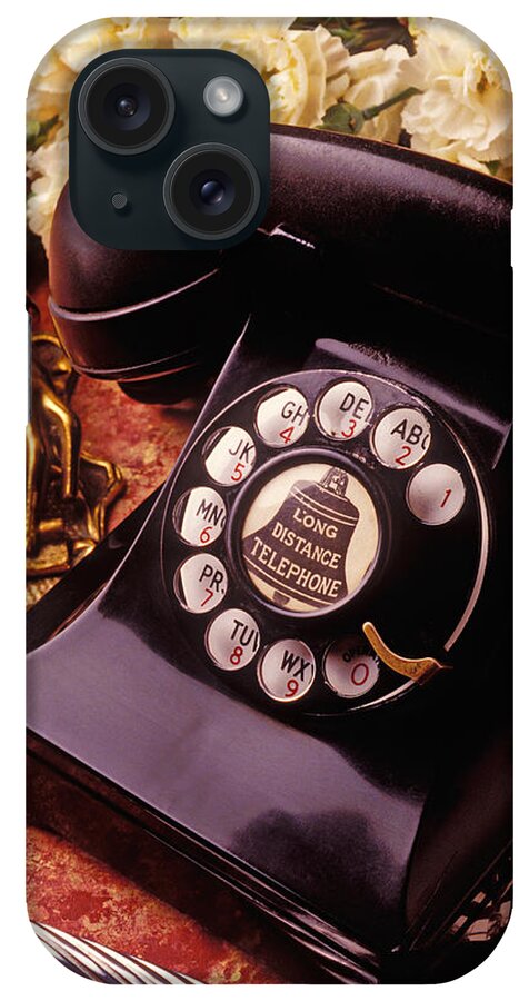 Old Bell Telephone Phone iPhone Case featuring the photograph Old bell telephone by Garry Gay