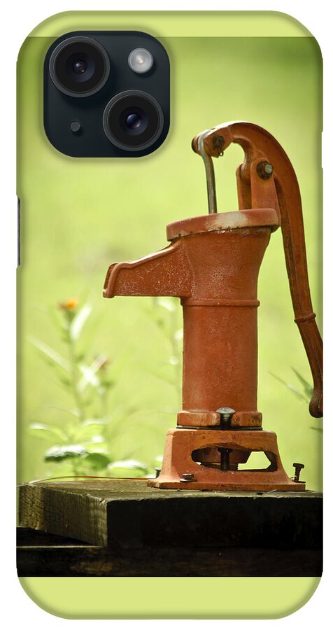 Pump iPhone Case featuring the photograph Old Fashioned Water Pump by Carolyn Marshall