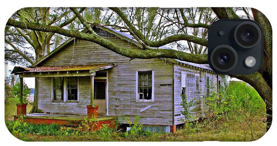 House iPhone Case featuring the photograph Old Gray House by Judi Bagwell