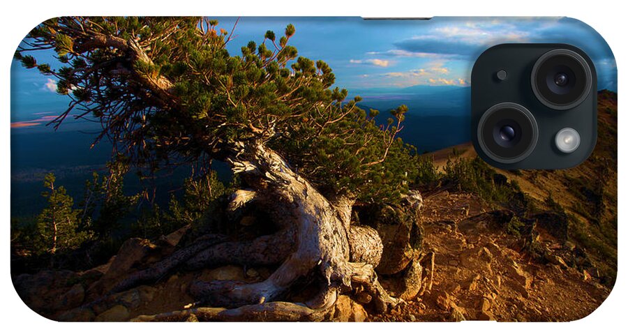 Crater Lake National Park iPhone Case featuring the photograph On The Edge by Adam Jewell