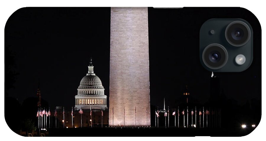 Washington Dc iPhone Case featuring the photograph One Nation by Kim Hojnacki