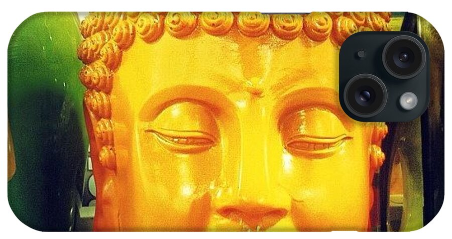 Florida iPhone Case featuring the photograph Orange Zen Buddha by James Roberts