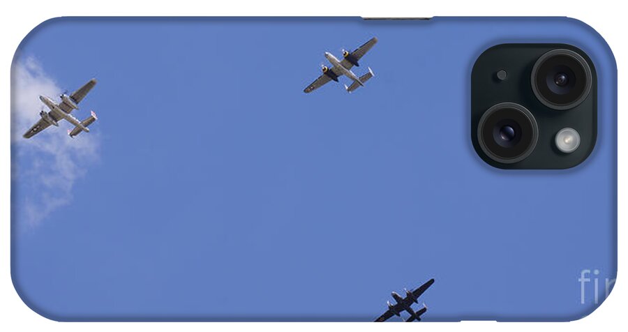 B25 iPhone Case featuring the photograph Out of the Past by Robert E Alter Reflections of Infinity