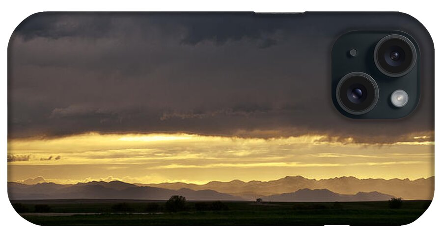 Clouds iPhone Case featuring the photograph Passing Storm Clouds by Monte Stevens