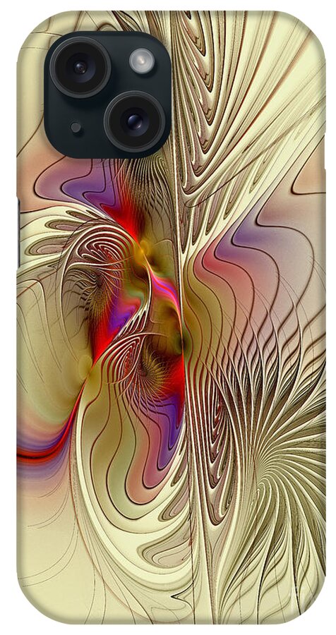 Passions iPhone Case featuring the digital art Passions and Desires by Deborah Benoit