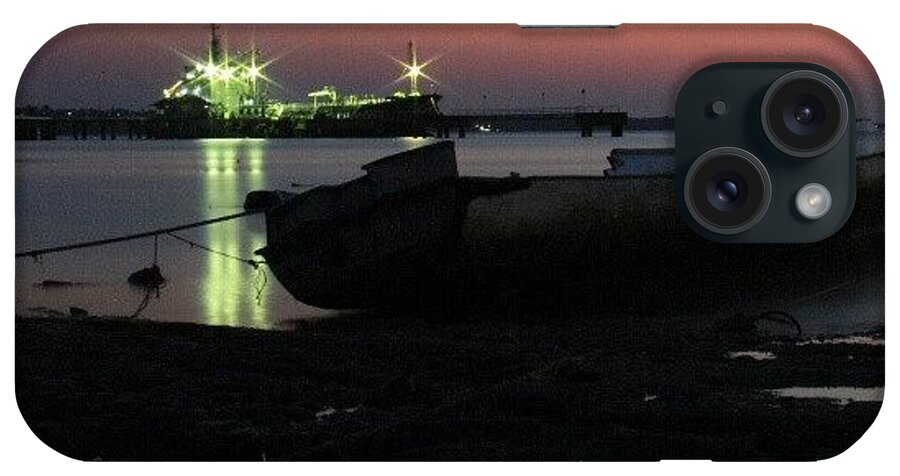 Sunrise_sunset_aroundworld iPhone Case featuring the photograph Pelabuhan Ikan #sunset #sunset_lovee by Gede Eka Darmaya