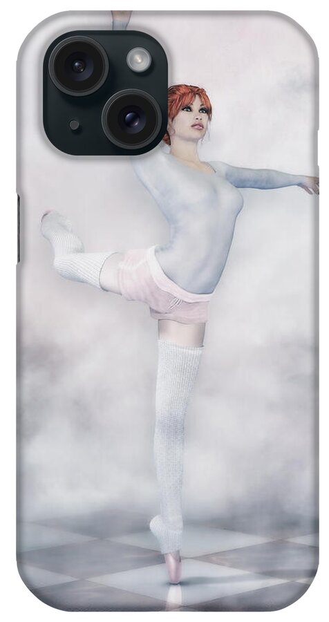 3d iPhone Case featuring the digital art Perfection by Jutta Maria Pusl
