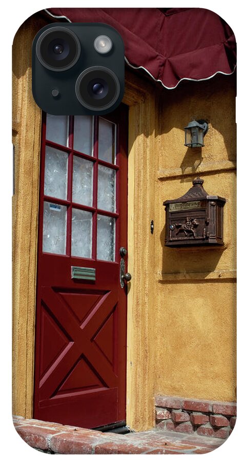 Door iPhone Case featuring the photograph Perfectly Paletted Doorway by Lorraine Devon Wilke