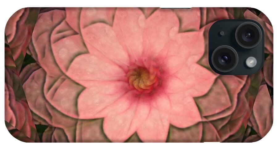 Pink iPhone Case featuring the digital art Pink Delight by Rhonda Barrett