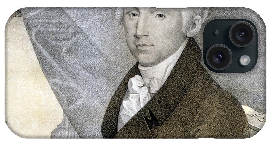 president James Monroe iPhone Case featuring the photograph President James Monroe by International Images