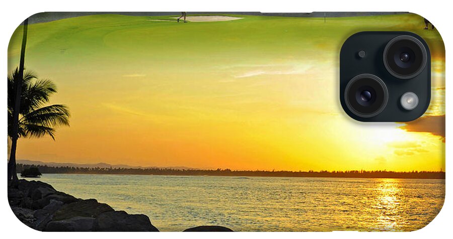 Tropical iPhone Case featuring the photograph Puerto Rico Montage 3 by Stephen Anderson