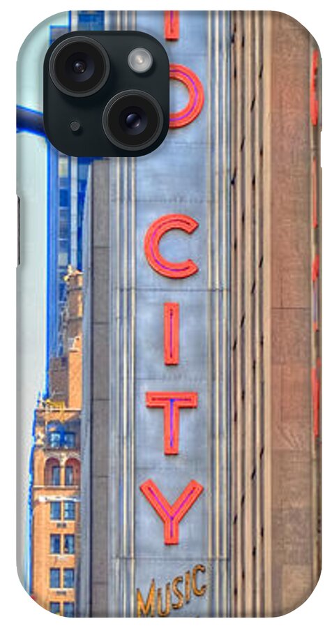 Radio City Music Hall iPhone Case featuring the photograph Radio City Music Hall by Mark Dodd