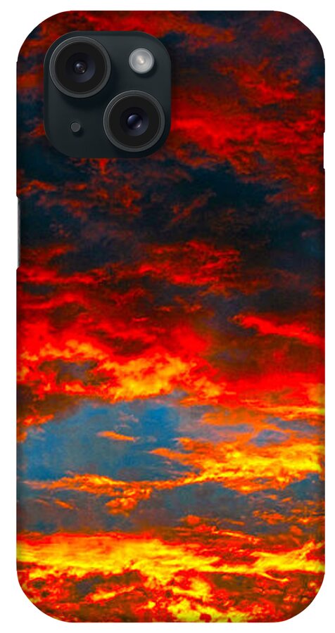 Red Clouds iPhone Case featuring the photograph Red Clouds by Dragan Kudjerski