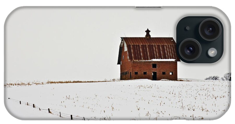 Barns iPhone Case featuring the photograph Remaining Barn by Ed Peterson