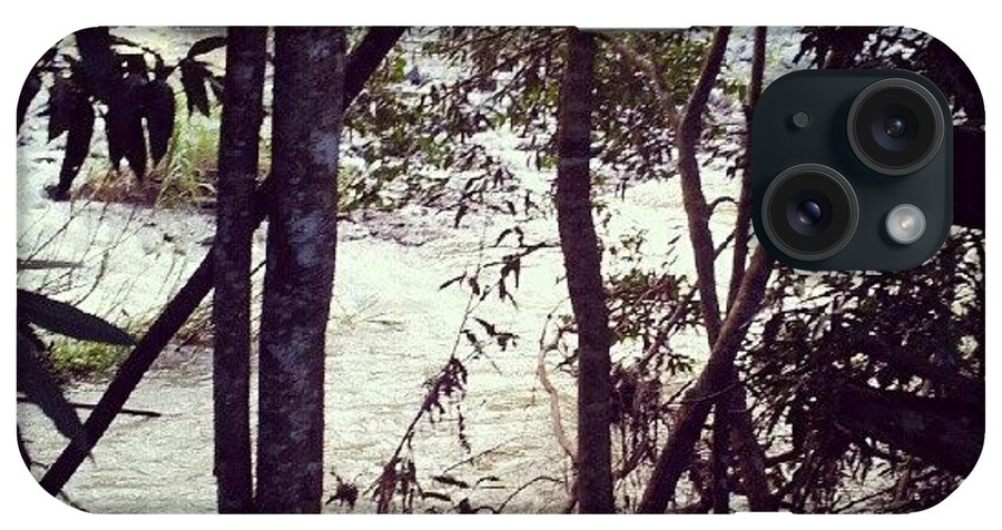 Water iPhone Case featuring the photograph #river #nature #water #puertorico by Maribel Del valle