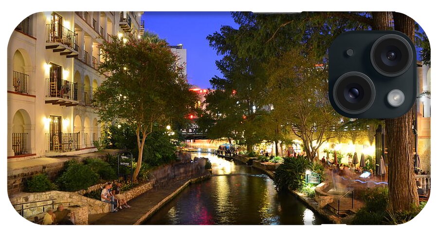 The Riverwalk iPhone Case featuring the photograph River Walk 2 by David Morefield