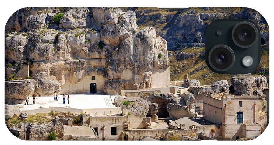 Italy iPhone Case featuring the photograph Rock Church Santa Maria Idris by Caroline Stella