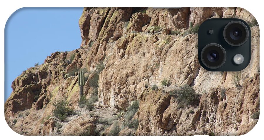Sagouro iPhone Case featuring the photograph Rocky Landscape by Kim Galluzzo Wozniak