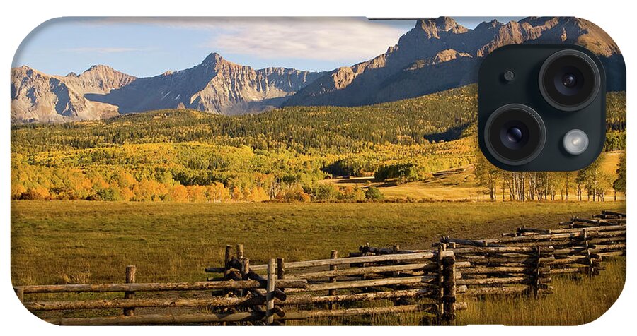 Colorado iPhone Case featuring the photograph Rocky Mountain Ranch by Steve Stuller