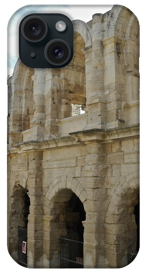 Roman Coliseum iPhone Case featuring the photograph Roman Coliseum in Arles by Kirsten Giving