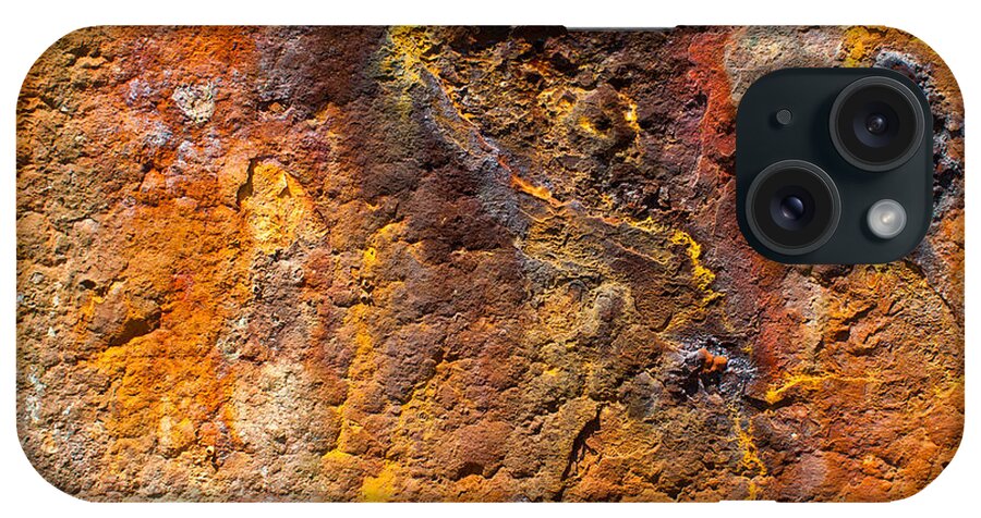 Brown iPhone Case featuring the photograph Rust by Gary Eason